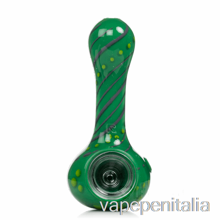 Vape In Italia Eyce Oraflex Cucchiaio Floreale In Silicone Creatura (grigio/verde/verde Lime)